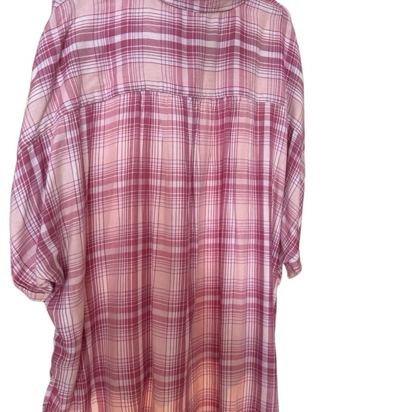 Gloria Vanderbilt Women’s Casual Plaid Top - Picture 2 of 3
